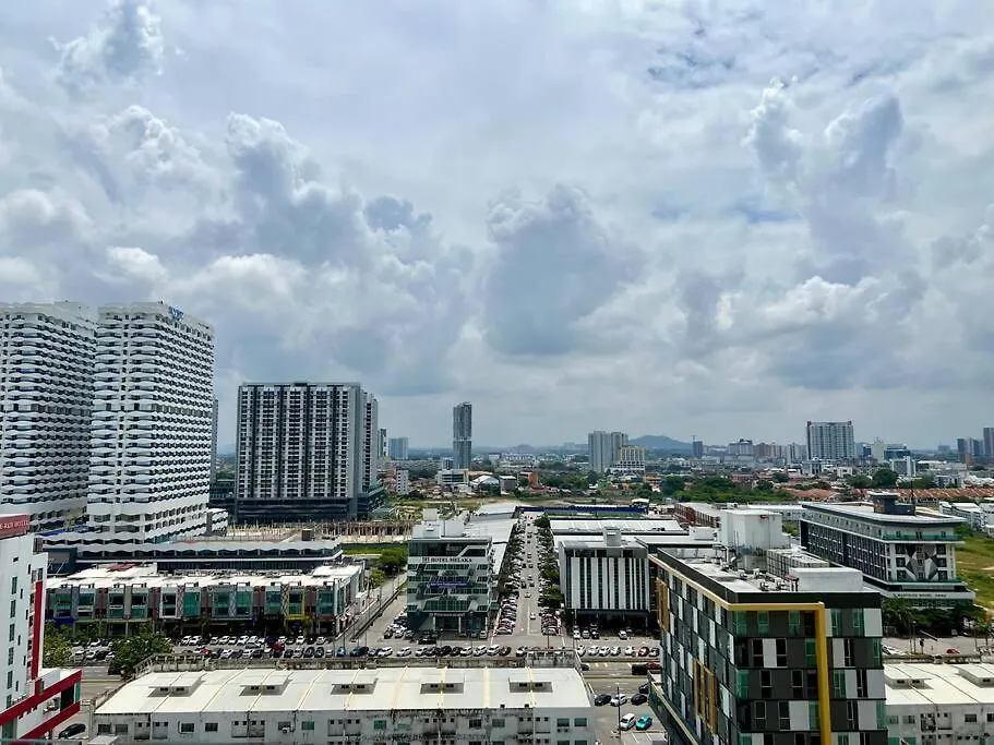 アパート Melaka Atlantis 2Br-8Pax-Cityview-Wifi マレーシア