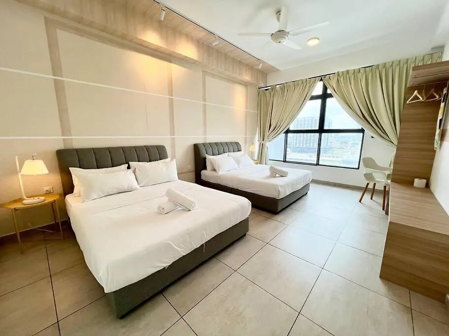 アパート Melaka Atlantis 2Br-8Pax-Cityview-Wifi