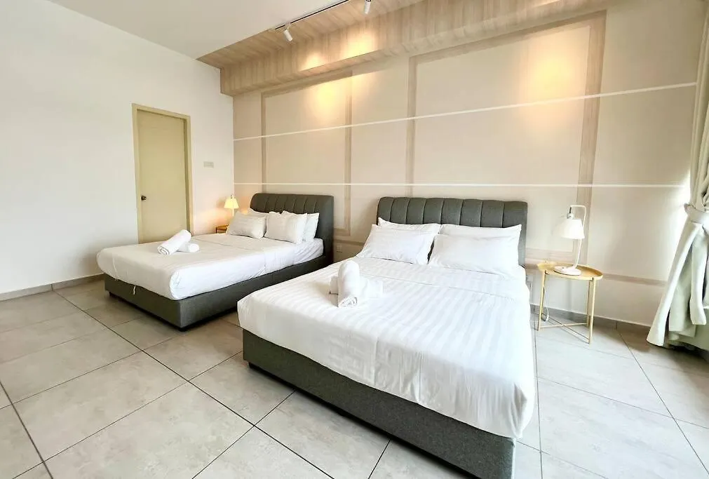 Melaka Atlantis 2Br-8Pax-Cityview-Wifi Malacca